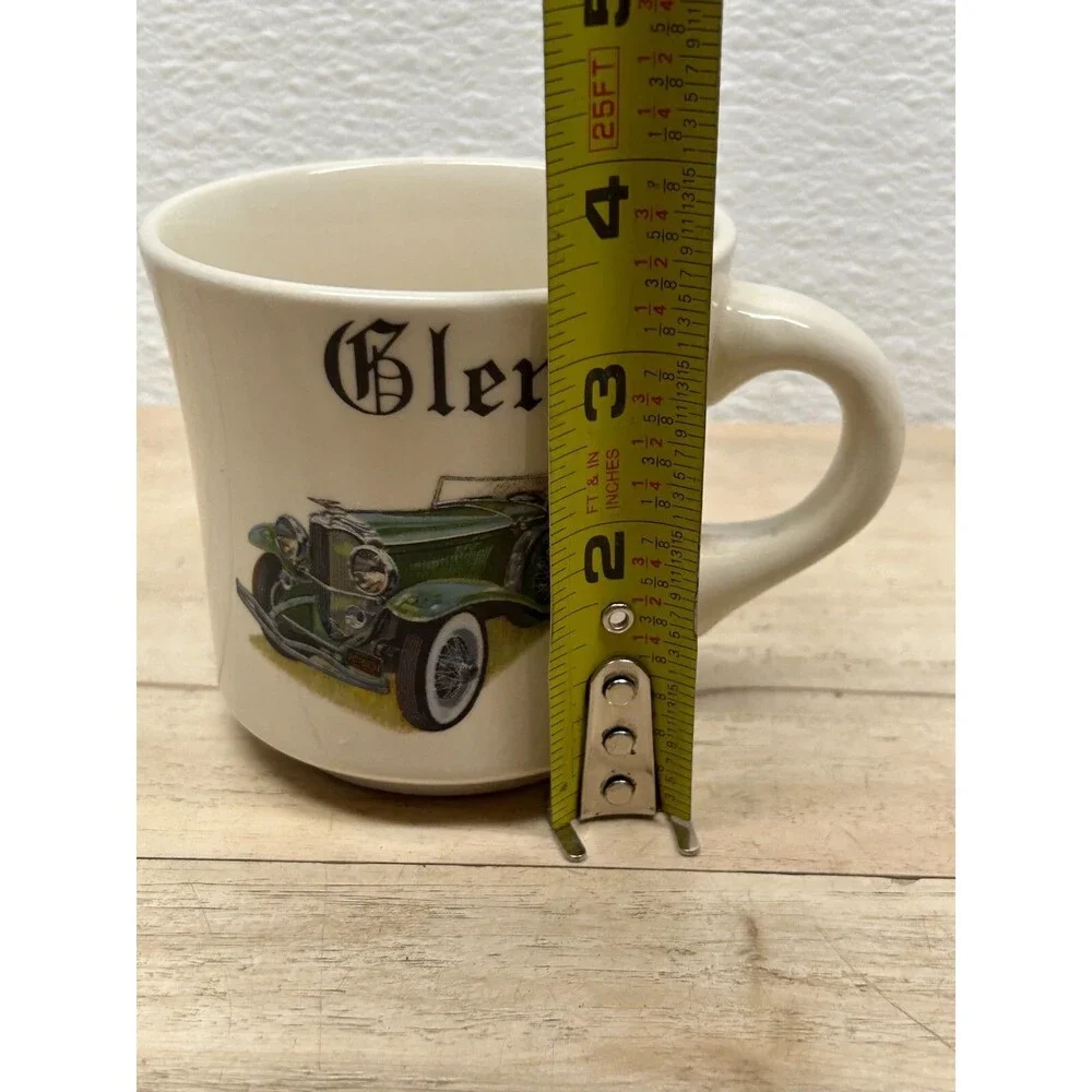 Vtg Ceramic Coffee Mug 1931 Packard Personalized Glen Made In England